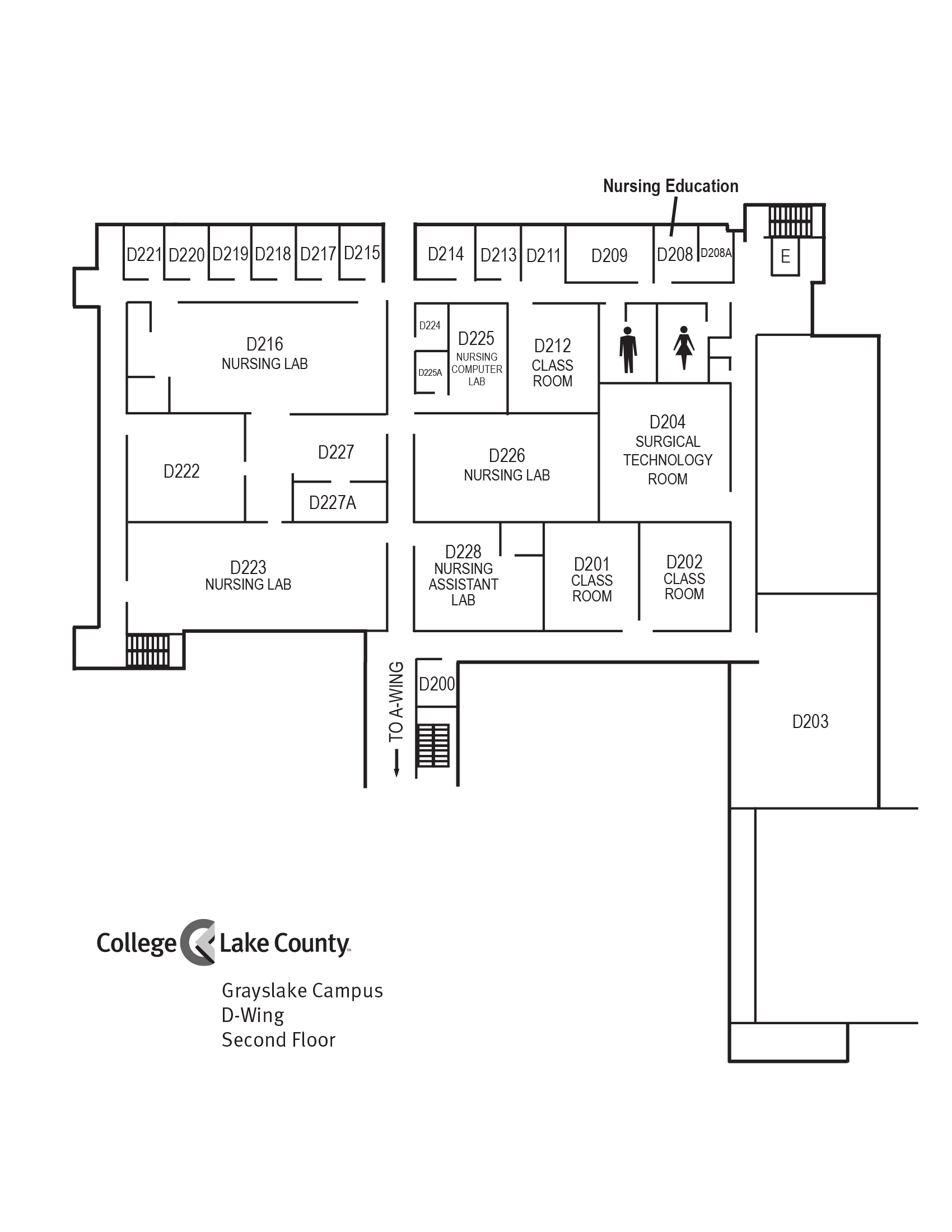 D-Wing Floor 2